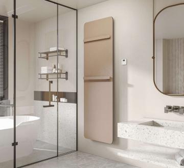 Plume électrique - TGP/GF | Acova_RAD_Plume_Elec_190-060_Couleur_BeigeQuartz_milieu_Bathroom pour web.jpg