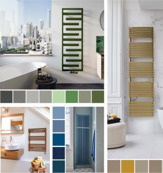 Présentation de l'offre spéciale couleurs à 1€ sur les sèche-serviettes