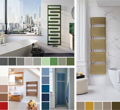 Présentation de l'offre spéciale couleurs à 1€ sur les sèche-serviettes