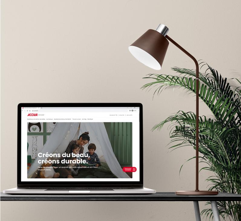 Acova.fr : Un site éco-conçu