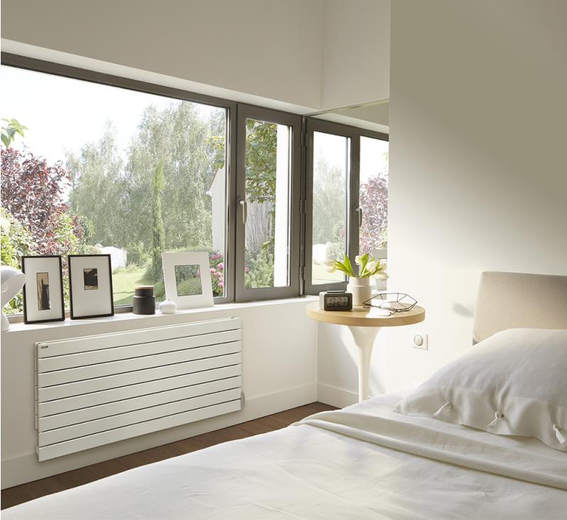 Photo d'ambiance - Radiateur horizontal électrique Lina
