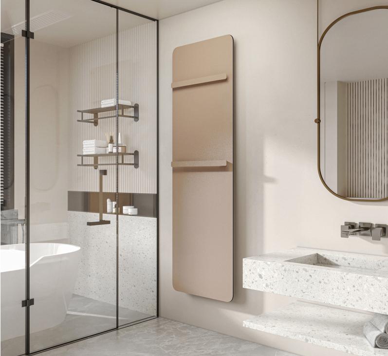 Photo d'ambiance - Radiateur sèche-serviettes Plume