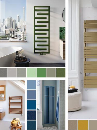 Présentation de l'offre spéciale couleurs à 1€ sur les sèche-serviettes